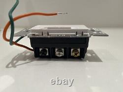 Interrupteur/dimmer de lumière Lutron Radio RA2 RRD-F6AN-DV boîte ouverte 120V blanc
