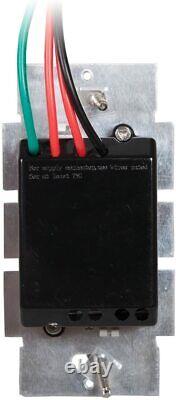 Interrupteur gradateur Led Decora à 10 packs, simple pôle, gradateur 3 voies, ampoules Led/cfl blanches