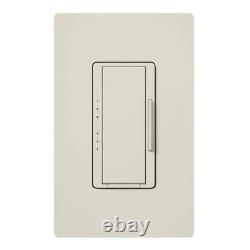 Interrupteur gradateur Lutron 600W avec commandes multiples pour tension électronique basse MAELV-600-LA