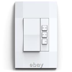 Interrupteur minuterie simple Deako Lighting, monopolaire, fil neutre requis, blanc