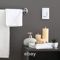 Interrupteur minuterie simple Deako Lighting, monopolaire, fil neutre requis, blanc