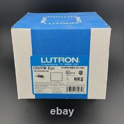 Interrupteur mural variateur Lutron Grafik Eye PHPM-WBX-DV-WH, 120V, blanc, contrôle de phase