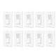 Interrupteur Variateur 3 Voies 15a 120-277v Led / Incandescent / Cfl Etl Liste 10pcs