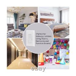 Interrupteur variateur LED 0-10V, variateur basse tension pour lumières LED dimmables, C