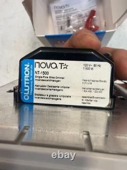 Interrupteur variateur Lutron NT-1500-WH Neuf dans la boîte