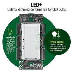 Interrupteur variateur Maestro LED+ pour ampoules LED, halogènes et incandescentes à intensité variable