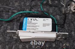 Interrupteur variateur à un pôle Lutron modèle DV-600P blanc lot (15) 600 watts