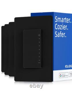 Interrupteur variateur d’éclairage intelligent DPR30, variateur Wi-Fi 2,4 GHz compatible avec Alexa