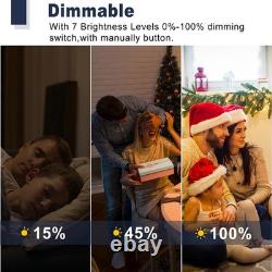 Interrupteur variateur d’intensité à 3 voies 100PK pour lampe LED/CFL 150 W, incandescente 600 W, 15 A 120 V