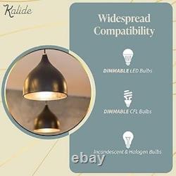 Interrupteur variateur de lumière, variateur à glissière LED, pour LED/CFL dimmable de 300W Blanc 5