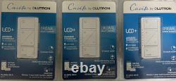 Interrupteur variateur original Lutron PD-6WCL-WH-R (lot de 3) blanc LIVRAISON GRATUITE