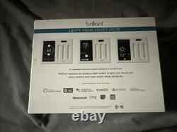 Interrupteur variateur pour maison intelligente blanc brillant