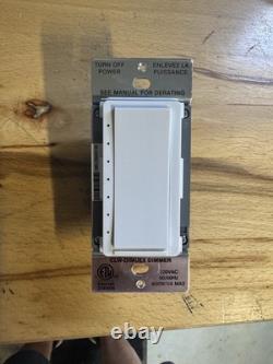 Interrupteur variateur universel sans fil Crestron CLW-DIMUEX-P-W-S Cameo