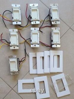 Interrupteurs gradateurs Lightholier ZP600 (ensemble de 7 interrupteurs gradateurs)