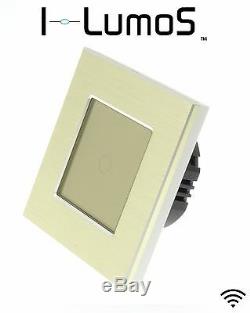Je Lumos D'or En Aluminium Cadre Touch, Dimmer, À Distance Et Wifi Led Commutateurs