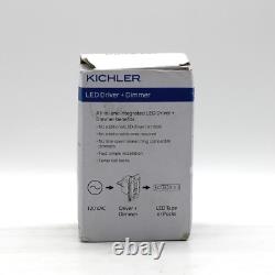 KICHLER 6DD24V100WH Driver LED + Variateur BLANC, Tout Neuf