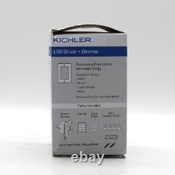 KICHLER 6DD24V100WH Driver LED + Variateur BLANC, Tout Neuf