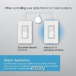 Kit d'application Lutron Caseta Smart Dimmer Switch 3 voies pour éclairage LED de 150W