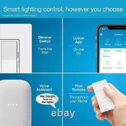 Kit d'application Lutron Caseta Smart Dimmer Switch 3 voies pour éclairage LED de 150W