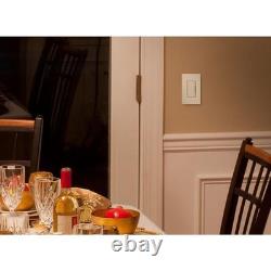 Kit d'interrupteur variateur à 3 voies Lutron Maestro pour LED à intensité variable 150 watts blanc