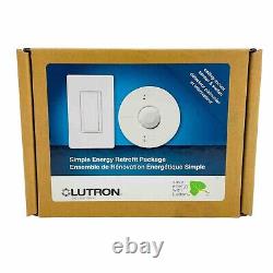 Kit de capteur de plafond et d'interrupteur sans fil Lutron Maestro MRF2-1S8A-1OC