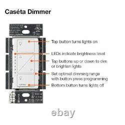 Kit de démarrage pour interrupteur dimmer intelligent pour éclairage domestique sans fil de Keen, fabriqué par L Canada
