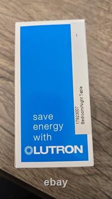 Kit de variateur d'éclairage intelligent sans fil Lutron Caseta PJ2-4B-GWH-EL Blanc