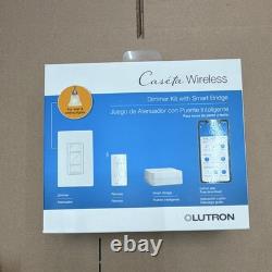 Kit de variateur sans fil Caséta avec pont intelligent et télécommande – interrupteur d’éclairage Lutron
