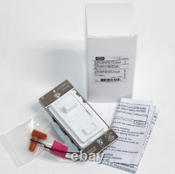 LOT 10 x Hubbell HUBW LCD0108SW VARIATEUR À GLISSIÈRE DIM SP&3W 0-10V 8A LED BLANC LED DIMMER