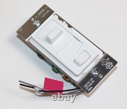 LOT 10 x Hubbell HUBW LCD0108SW VARIATEUR À GLISSIÈRE DIM SP&3W 0-10V 8A LED BLANC LED DIMMER