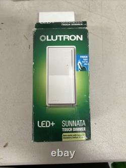 LOT DE 8 interrupteurs muraux variateurs LED Lutron STCL-153PH-WH blancs #0913
