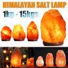 Lampe De Sel De L'himalaya Naturel Cristal Forme Rock Gradateur Interrupteur De Nuit 1-15 Kg