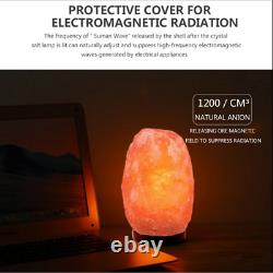 Lampe Naturelle Himalayenne En Sel Forme De Roche Cristal Lampe Mijoter Switch Night Light Au