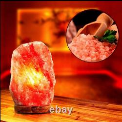 Lampe Naturelle Himalayenne En Sel Forme De Roche Cristal Lampe Mijoter Switch Night Light Au