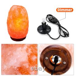 Lampe Naturelle Himalayenne En Sel Forme De Roche Cristal Lampe Mijoter Switch Night Light Au