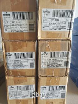 Leviton 6630-I interrupteur de commande pour ventilateur et éclairage ivoire (lot de 10 unités)