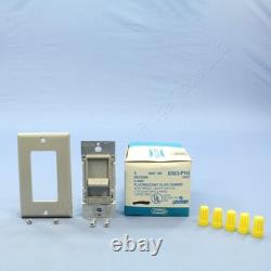 Leviton 6663-P1G interrupteurs variateurs pour lampes fluorescentes gris 2 à 12 ampoules ! 480 W 120 V lot de 10