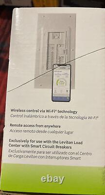 Leviton Smart Breaker Data Hub Avec Connectivité Sans Fil Et Ethernet Nouveau