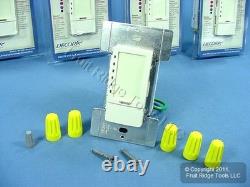 Leviton TPX10-1LA, interrupteur variateur tactile pour éclairage fluorescent Mark10, amande, 1000 VA, lot de 5<br/>  
