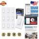 Lot De 10 Interrupteurs Variateurs Blancs &agrave; Bascule, 120 V, Compatibles Led/cfl, Commande 3 Voies