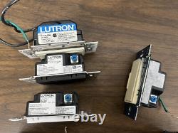 (Lot de 13) Interrupteurs variateurs Lutron Homeworks Modèles et couleurs mélangés