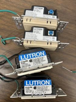 (Lot de 13) Interrupteurs variateurs Lutron Homeworks Modèles et couleurs mélangés