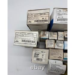 Lot de 25 interrupteurs à bascule Decora Leviton, prises et variateurs de lumière électriques
