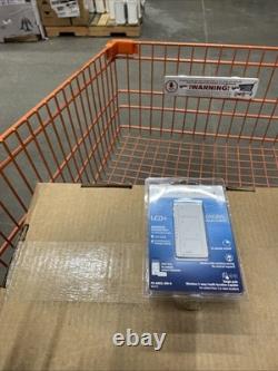 Lot de 3 - Interrupteur variateur de lumière Lutron PD-6WCL-WH-R blanc neuf dans la boîte