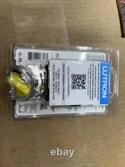 Lot de 3 - Interrupteur variateur de lumière Lutron PD-6WCL-WH-R blanc neuf dans la boîte