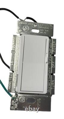 Lot de 3 interrupteurs variateurs magnétiques basse tension Lutron Diva DVLV-600P-WH