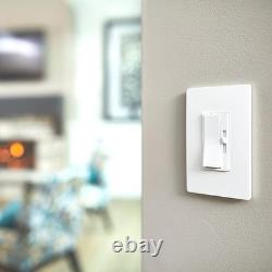 Lot de 6 interrupteurs de commande de ventilateur à préréglage LEGRAND RADIANT RHDH163PWCCV6, va-et-vient, blanc