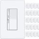 Lot De 6 Interrupteurs Variateurs Ultra-fins, Bascule Silencieuse, Unipolaire Ou Va-et-vient, Dimmable