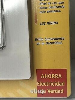 Lot de 6 nouveaux gradateurs Lutron Diva à interrupteur bascule simple pour luminaires ESPAGNOL/ESPANOL