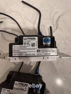 Lot de 7 variateurs Lutron d’occasion, modèles mixtes